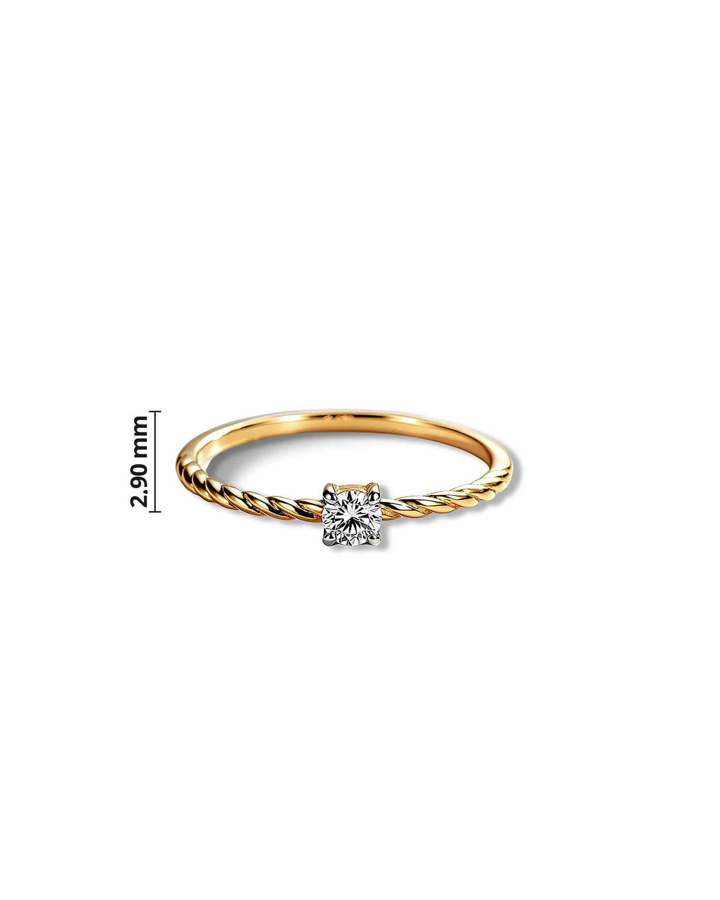 Twisted Promise Ring