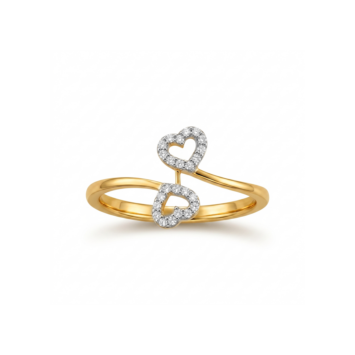 Seraphine Twin Hearts Ring
