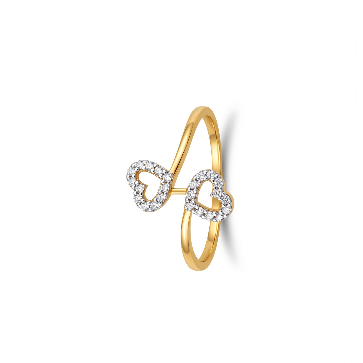 Seraphine Twin Hearts Ring