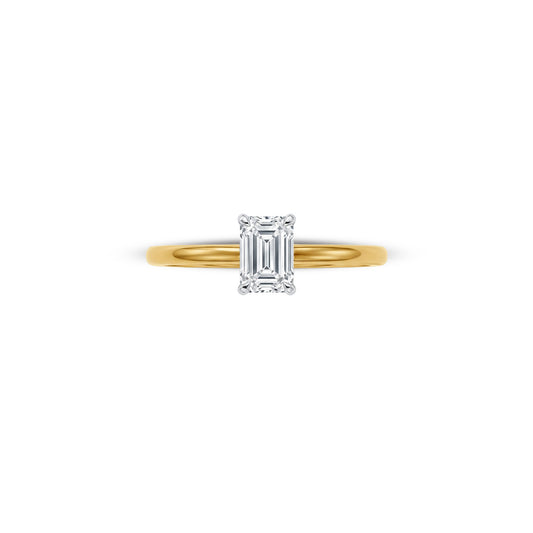 Signature Emerald Solitaire