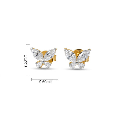Celestia Butterfly Earrings