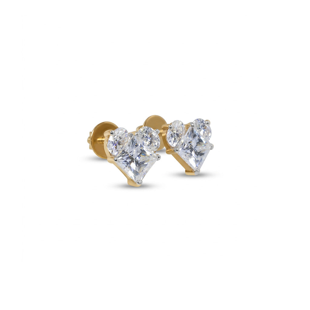 Aveline Heart Glow Earrings