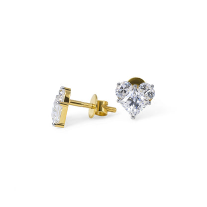 Aveline Heart Glow Earrings