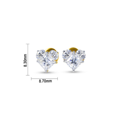 Aveline Heart Glow Earrings