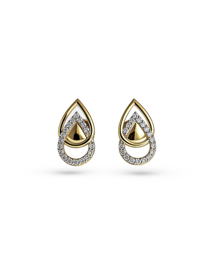 Nested Dewdrop Studs