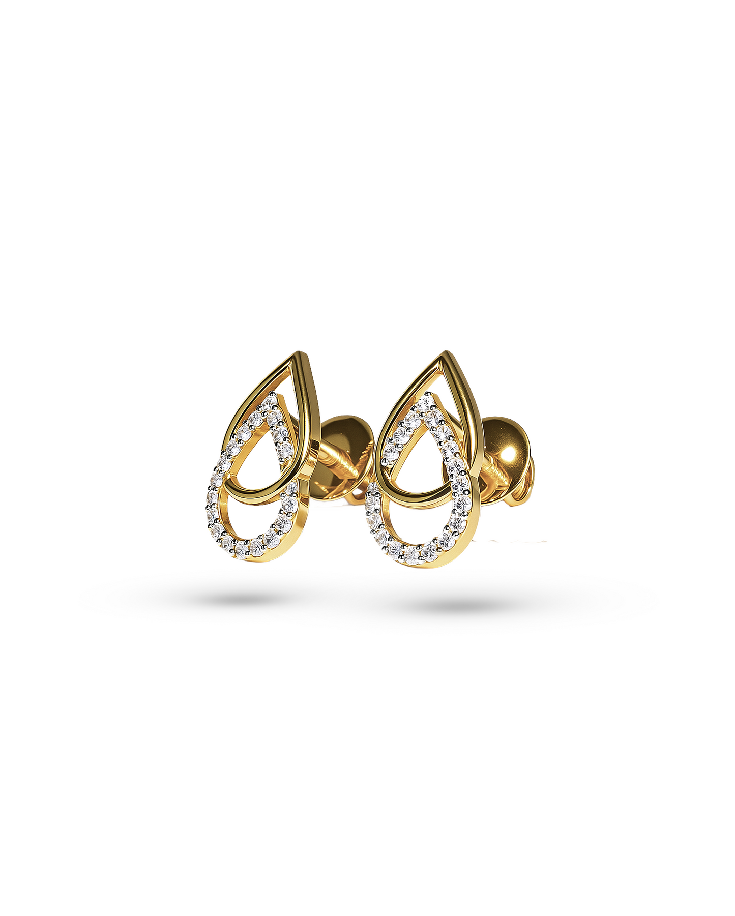 Nested Dewdrop Studs