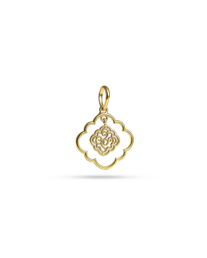 The Golden Whorl Pendant