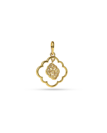 The Golden Whorl Pendant