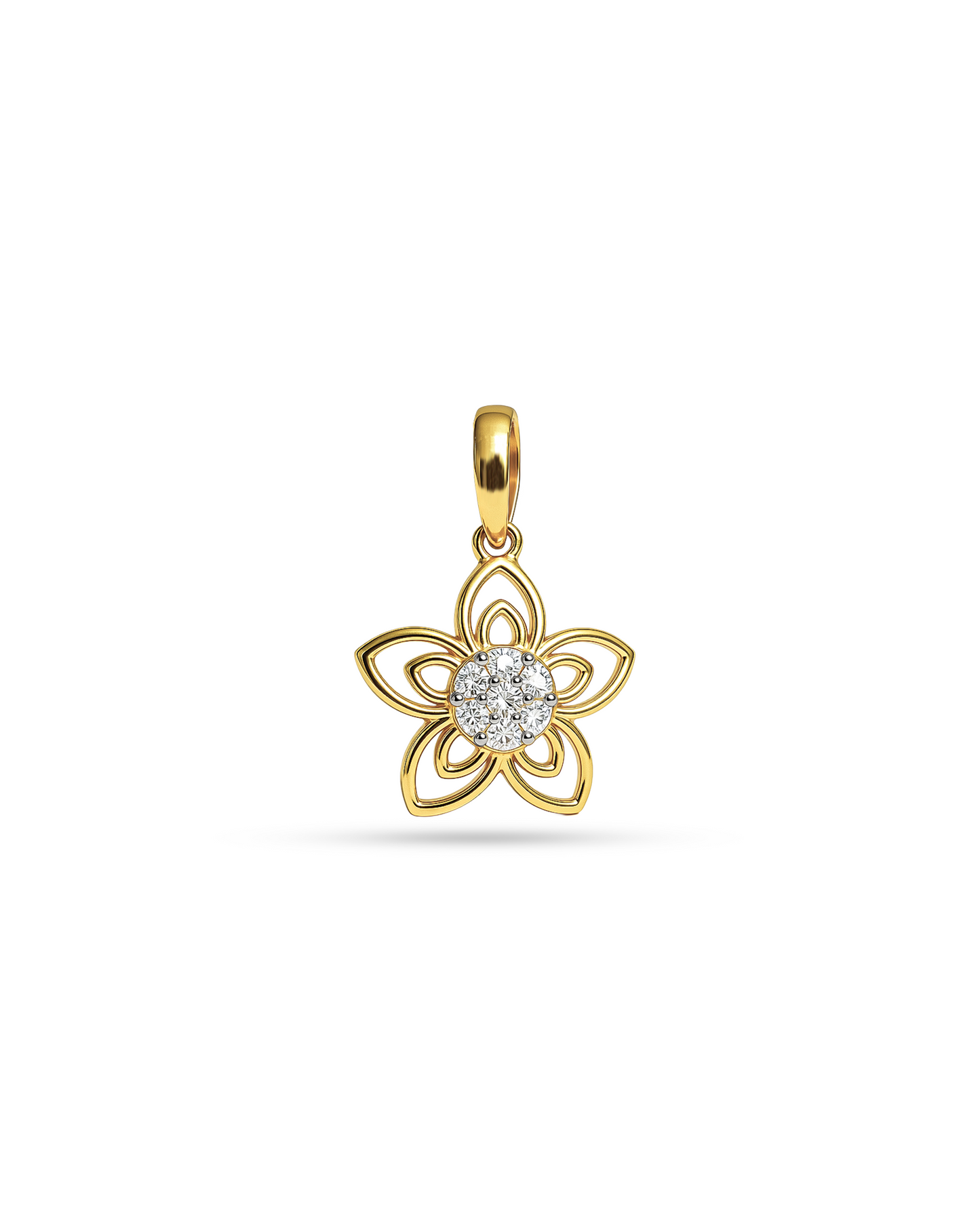 Gardenia Cluster Pendant