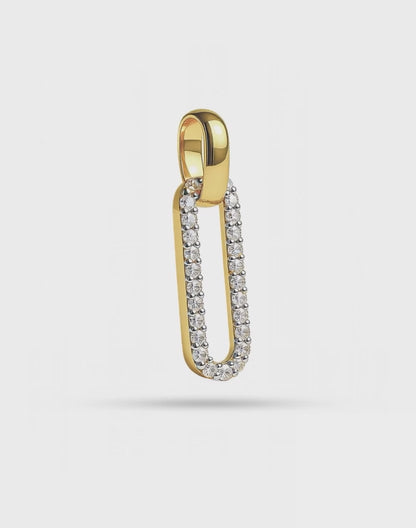 Pave Link Pendant