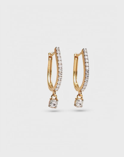 Glimmer Drop Earrings