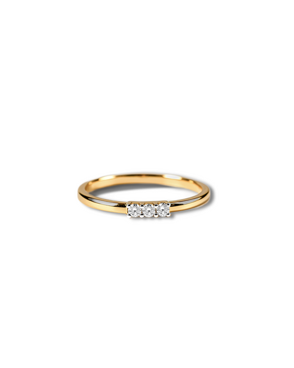 The Minimalist Trio Ring