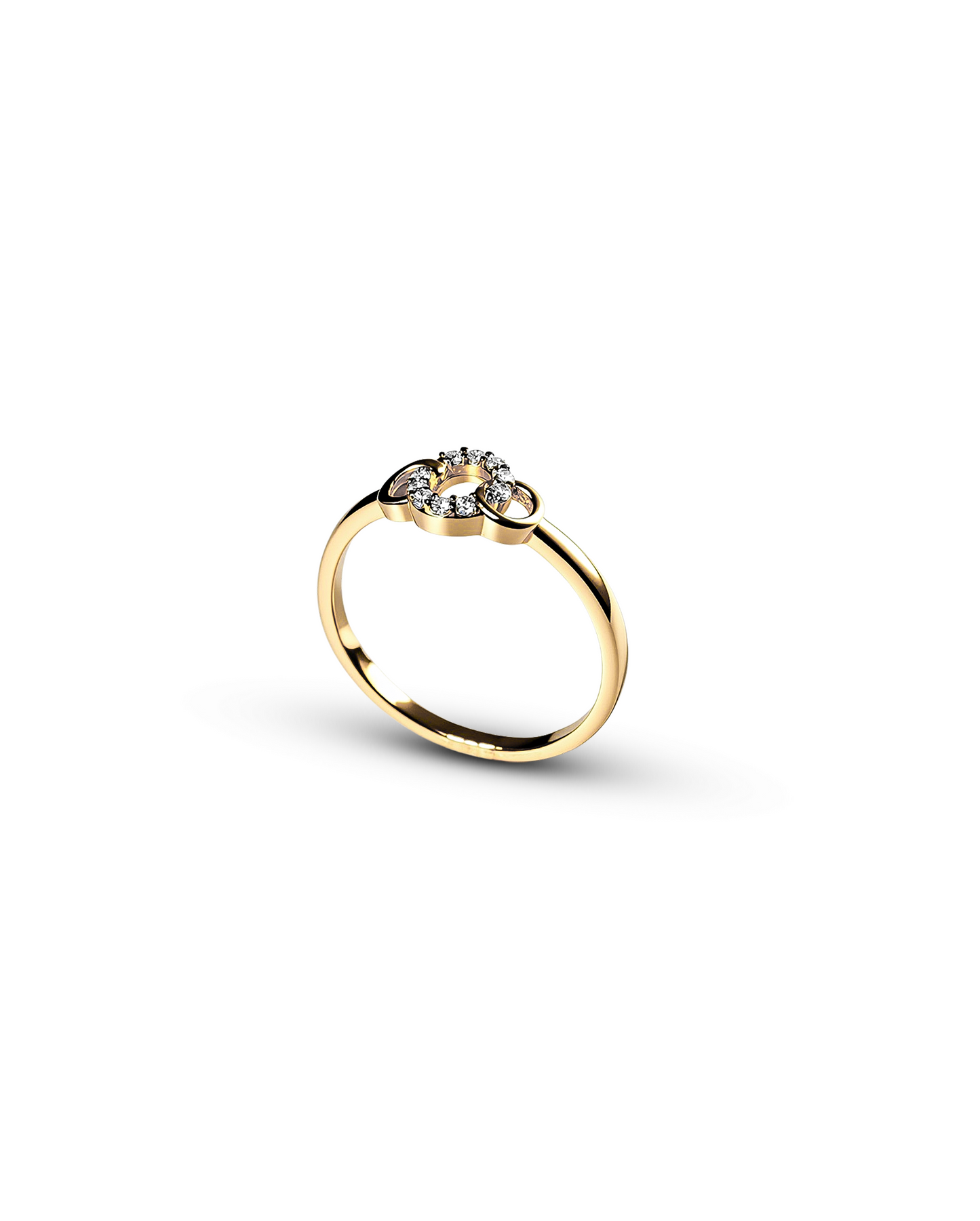 Interlock Sparkle Band