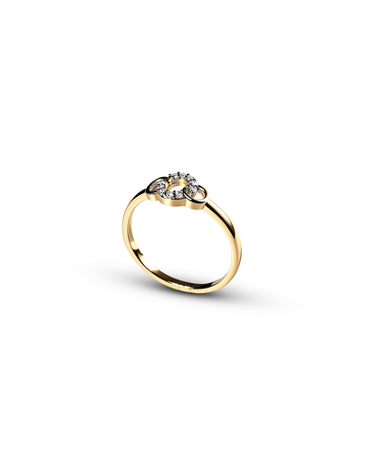 Interlock Sparkle Band